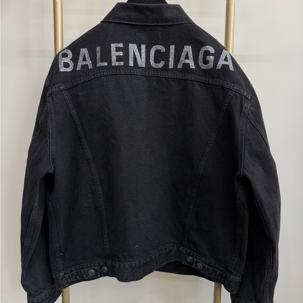 Authentic Balenciaga Charcoal Gray Jacket